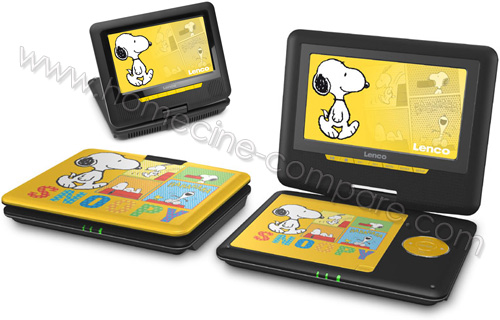 LENCO DVP-7 Snoopy Comics Jaune