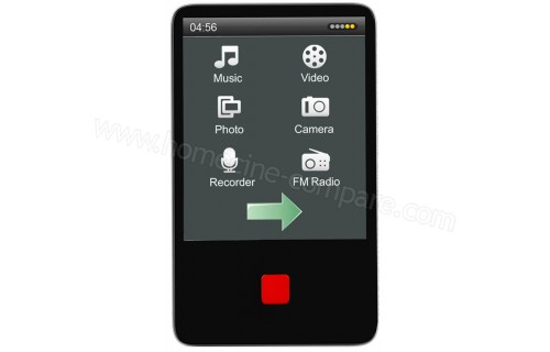 MPMAN BT29 8 Go Rouge