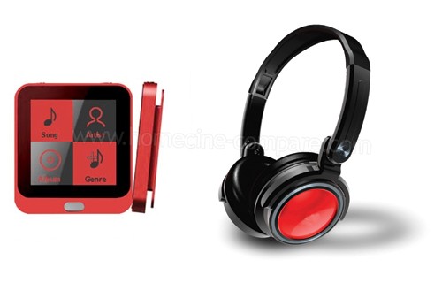 MPMAN TS17 PAK Rouge 4 Go