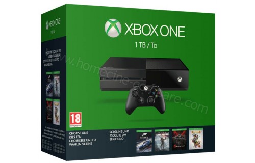 MICROSOFT Xbox One 1 To 1 jeu au choix