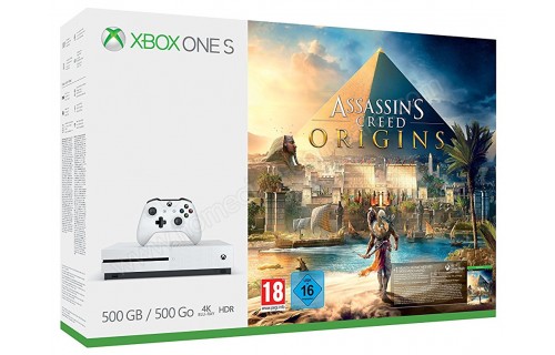 MICROSOFT Xbox One S 500 Go AC Origins