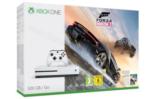 MICROSOFT Xbox One S 500 Go Forza Horizon 3