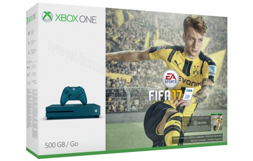 MICROSOFT Xbox One S Deep Blue 500 Go FIFA 17
