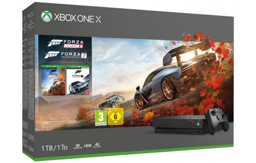 MICROSOFT Xbox One X 1 To FH4 FM7