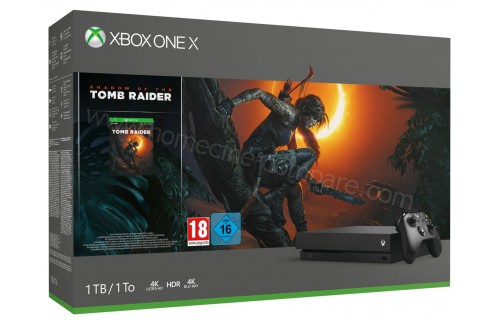 MICROSOFT Xbox One X 1 To Shadow of the TR