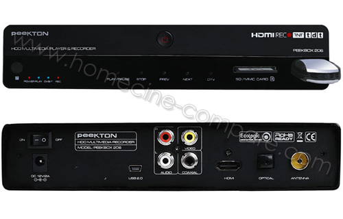 PEEKTON Peekbox 206 Noir 1 To
