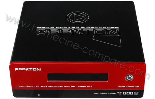 PEEKTON Peekbox 264HD Pro Rouge (sans DD)