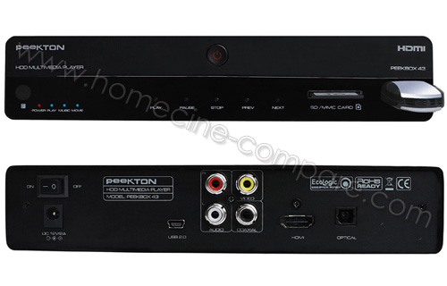 PEEKTON Peekbox 43 Noir 500 Go