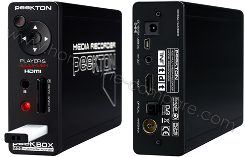 PEEKTON Peekbox 205 Noir (sans DD)