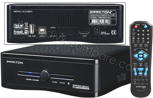 PEEKTON Peekbox 40 Noir (sans DD)