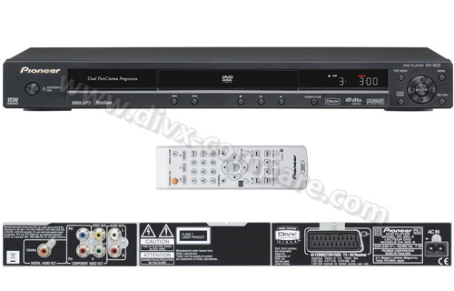 PIONEER DV-300V-K Noir