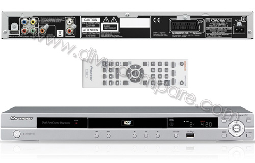 PIONEER DV-420V-S Argent