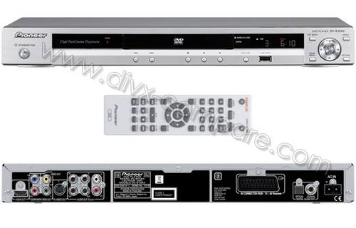 PIONEER DV-610AV-S - Fiche technique, prix et avis