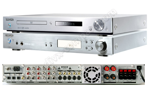 SAMSUNG DVD-HD850 + Ampli AV-R700