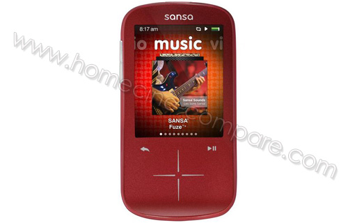 SANDISK Sansa Fuze+ Rouge 4 Go
