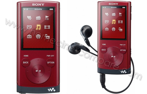 SONY NWZ-E353 Rouge 4 Go