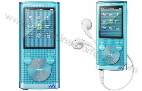 SONY NWZ-E453 Bleu 4 Go