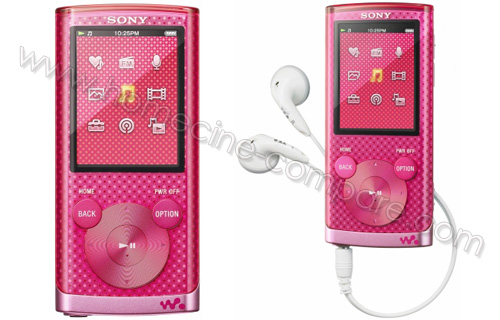 SONY NWZ-E453 Rose 4 Go