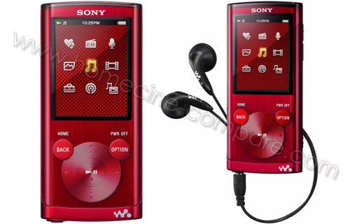 SONY NWZ-E453 Rouge 4 Go