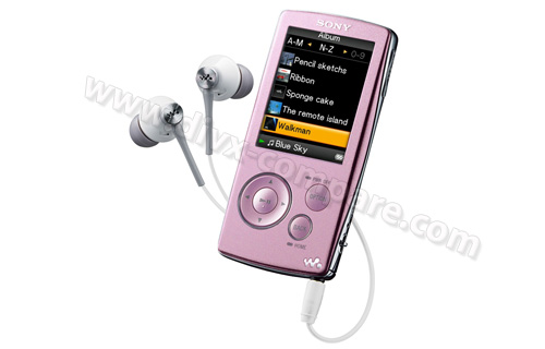 SONY NWZ-A816 Rose 4 Go