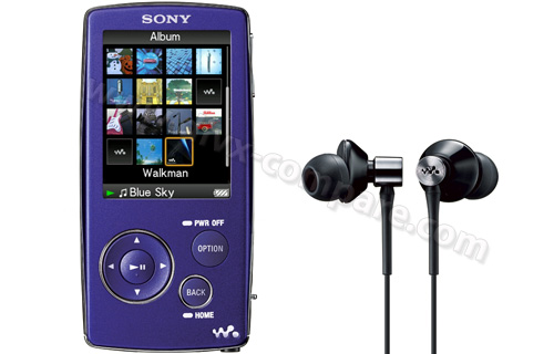 SONY NWZ-A816 Violet 4 Go