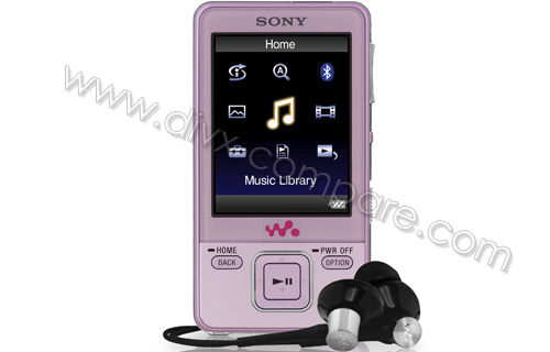 SONY NWZ-A826 Rose 4 Go