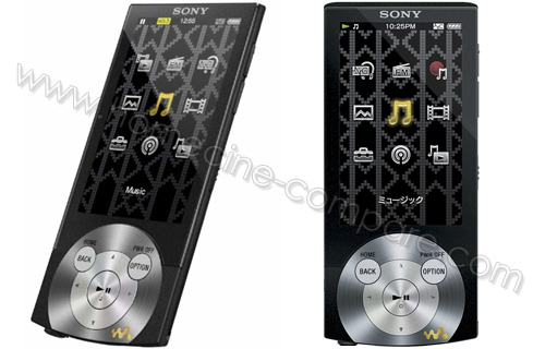 SONY NWZ-A845 Noir 16 Go