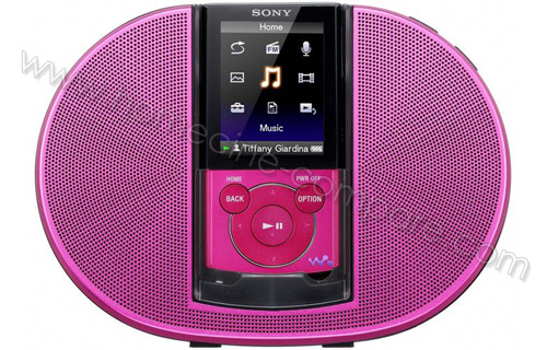 SONY NWZ-E444KP Rose 8 Go