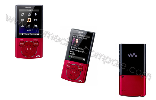 SONY NWZ-E444R Rouge 8 Go