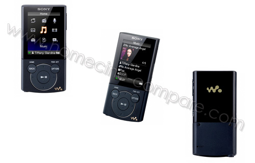 SONY NWZ-E445B Noir 16 Go