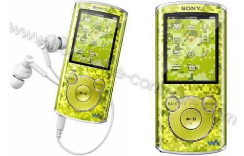 SONY NWZ-E463 Vert 4 Go