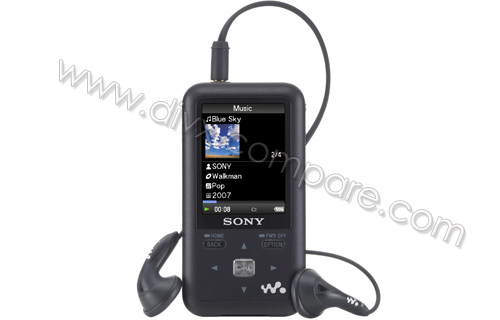SONY NWZ-S616F Noir 4 Go