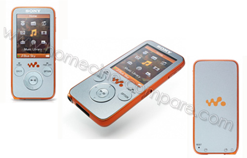 SONY NWZ-S638F Argent 8 Go