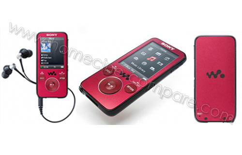 SONY NWZ-S639F Rouge 16 Go