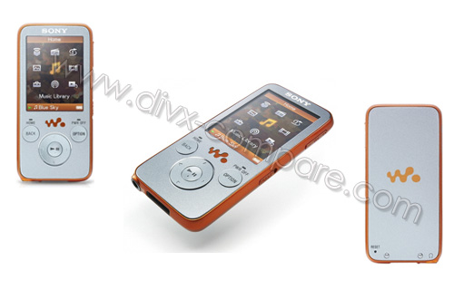 SONY NWZ-S639F Argent 16 Go