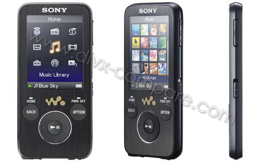 SONY NWZ-S738F Noir 8 Go