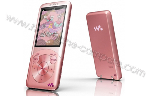 SONY NWZ-S755 Rose 16 Go
