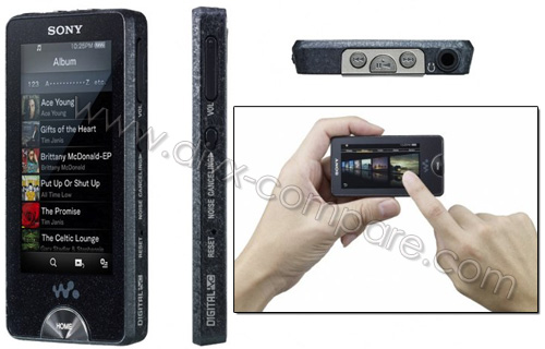 SONY NWZ-X1050B 16 Go