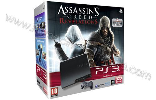 SONY PS3 Slim 320 Go AC Revelations