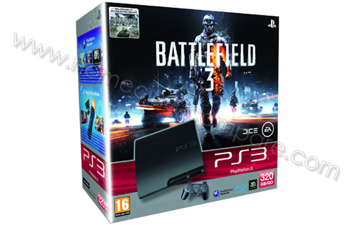 SONY PS3 Slim 320 Go Battlefield 3