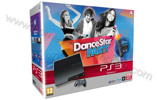SONY PS3 Slim 320 Go DanceStar Party