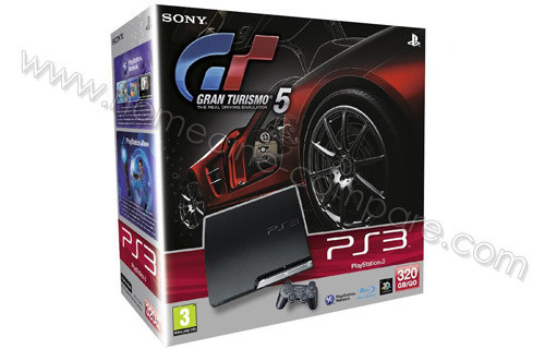SONY PS3 Slim 320 Go Gran Turismo 5