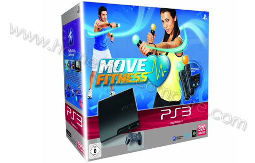 SONY PS3 Slim 320 Go Move Fitness Fiche technique prix et avis