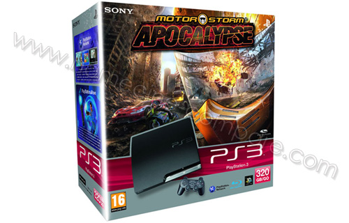SONY PS3 Slim 320 Go MotorStorm 3