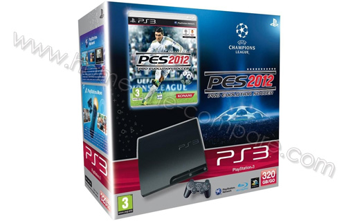 SONY PS3 Slim 320 Go PES 2012