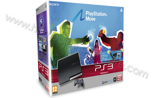 SONY PS3 Slim 320 Go PS Move