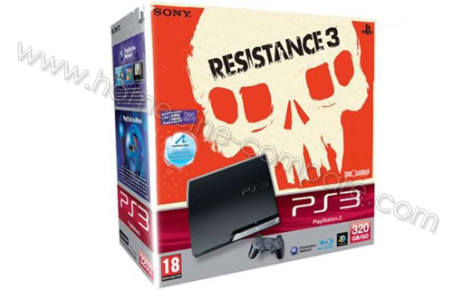 SONY PS3 Slim 320 Go Resistance 3