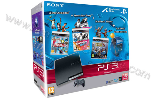 SONY PS3 Slim 320 Go SC DSP MM