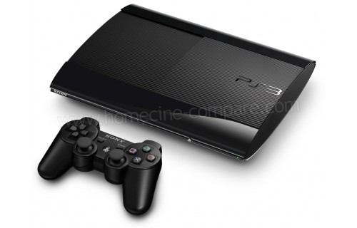Sony Playstation 3 PS3 Super Slim 250 Go CECH-Console 4201B avec contrôleur cordons 