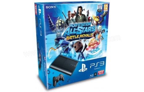 SONY PS3 Ultra Slim 12 Go All-Stars Battle Royale